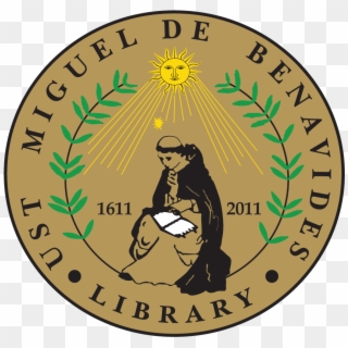 Library Logo - Miguel De Benavides Library Clipart