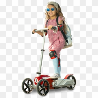 Modern Design - Kid Scooter Png Clipart