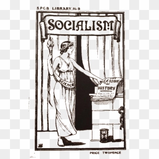 Spgb Library No 9 Socialism 1920 Pamphlet Cover - Poster Clipart