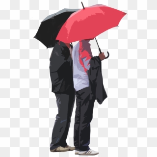 People Cutout, Cut Out People, People Png, Render People, - People With Umbrellas Png Clipart