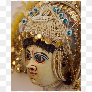 Chhau Durga - Headpiece Clipart