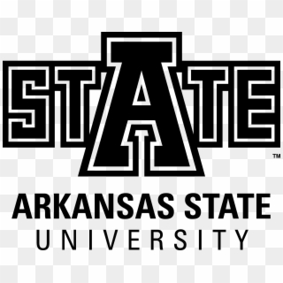 Arkansas State Logo Black And White Clipart
