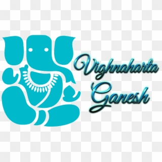 Vighnaharta Ganesh Png - Black And White Ganesh Png Clipart