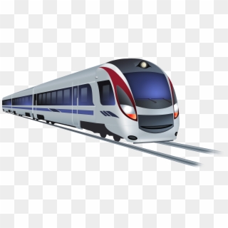 Modern Train Png Clip Art - Train Clipart Png Transparent Png
