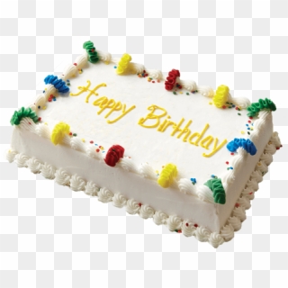Happy Birthday Square Cakes Clipart