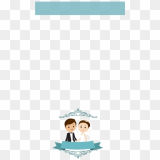 Holding Hands - Wedding Couple Cartoon Png Clipart