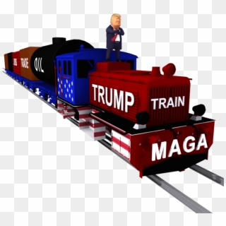 Trump Train Png With Transparent Brackground, See Also Clipart