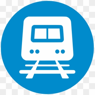 Melbourne Train Logo - Server Icon Png Blue Clipart