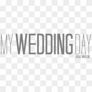 Wedding Day Wedding Text Png , Png Download - Monochrome Clipart