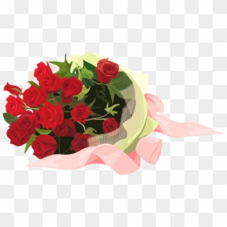 Real Bouquet Png - Bouquet Of Roses Clipart Transparent Png