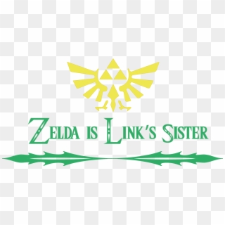 Zelda Is The Sister Of Link - Legend Of Zelda Clipart