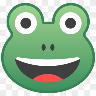 Security Cartoon Face Icon - Google Frog Emoji Clipart
