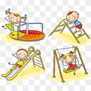 Royalty Free Download Child Stock Photography Cute - Playground Cartoon Clipart