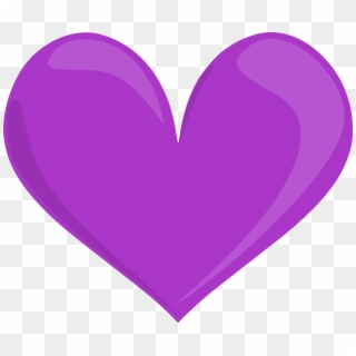 Purple Hearts Png - Purple Heart With Transparent Background Clipart
