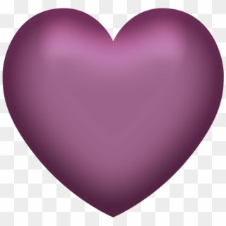 Hearts ‿✿⁀♡♥♡❤ Purple Love, Purple Hearts, Love Heart - Purple Heart On Transparent Background Clipart