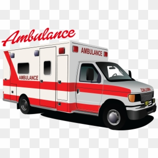 Clip Art Ambulance Service - Png Download