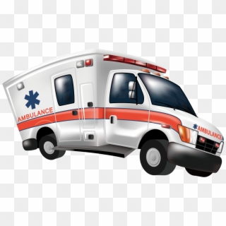 Ambulance Png Free Download - Running Ambulance Cartoon Clipart