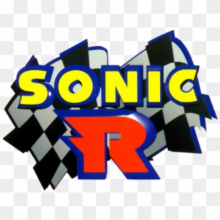 Sonic The Hedgehog And Their Respective Logos, Are - Sonic R Logo Png Clipart