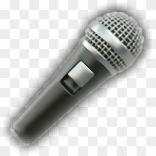 Microfono Sticker - Microphone Emoji Png Clipart