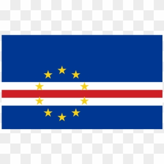 Cv Cape Verde Flag Icon - Cape Verde Flag Vector Clipart