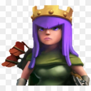 Coc Barbarian King And Archer Queen , Png Download - Clash Of Clans Queen Png Clipart