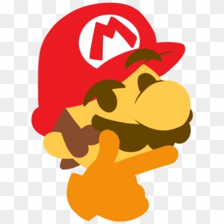 Png - Mariothink - Super Mario Bros Clipart