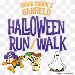 Track Shack's Garfield Halloween Run/walk - Cartoon Clipart