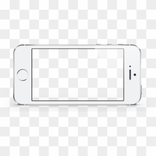 Iphone Monitor - Celular De Forma Horizontal Clipart