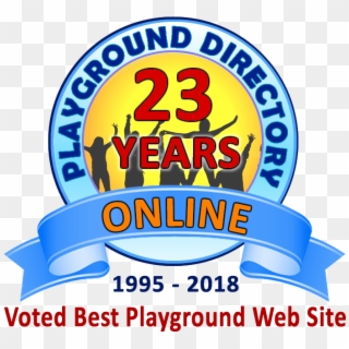 Commercial Playground Equipment Award - Electric Blue Clipart