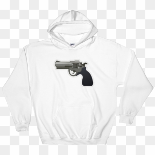 Emoji Hoodie - Gun - Sweatshirt Clipart