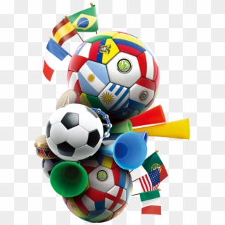 Fifa Colorful Cup Football Player Flag World Clipart - Football World Cup Png Transparent Png