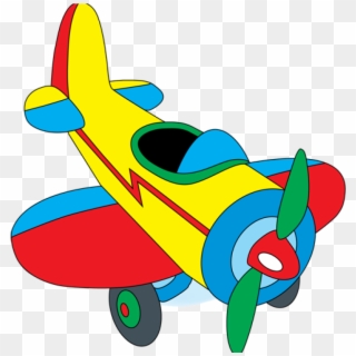 Cartoon Airplane Clipart Graphic Design Cartoon Airplanes - Toys Clipart - Png Download