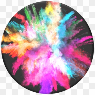 Color Burst Gloss, Popsockets - Powder Colorful Clipart