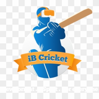 Ib Cricket Logo - Ib Cricket Clipart