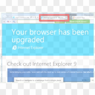 Image Titled Create A Program‐like Website Link To - Internet Explorer Clipart