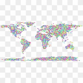 World Map Globe - Simple World Map Vector Clipart
