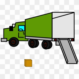 This Free Icons Png Design Of Opened Empty Moving Truck Clipart