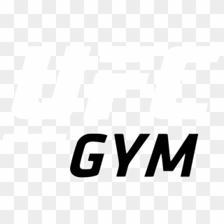 Ufc Gym 1 Logo Black And White Clipart