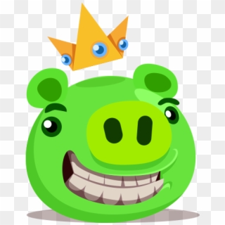 King Pig - Chancho Angry Birds Png Clipart