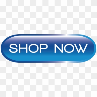 Shop Now Button Transparent - Blue Shop Now Button Clipart