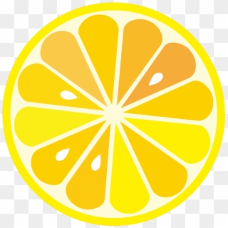 Discover Ideas About Lemon Clipart - Lemon Slice Vector Png Transparent Png