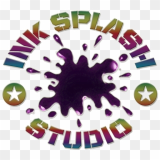 Ink Splash Studio Logo - Circle Clipart