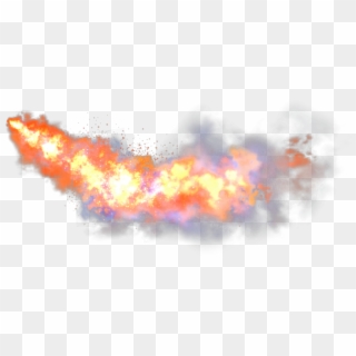 Flame Combustion Heat Transprent - Jet Flame Png Clipart