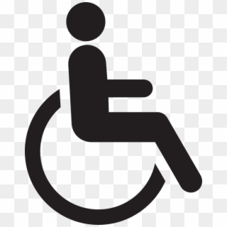 Handicapped, Chair, Wheelchair, Wheel, Disabled, Logo - Cadeira De Rodas Simbolo Clipart