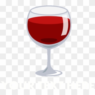 Glass Wine Emoji , Png Download - Red Wine Glass Emoji Clipart