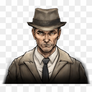 Noir Detective , Png Download Clipart