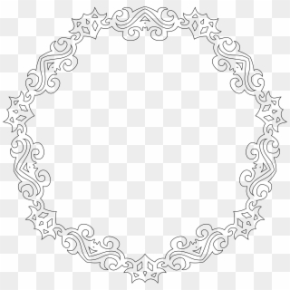 This Free Icons Png Design Of Decorative Line Art Frame Clipart