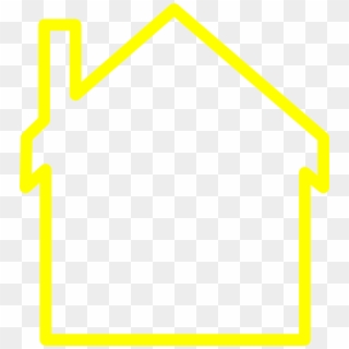 Yellow House Outline Clipart