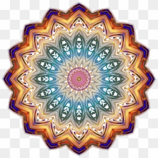 This Free Icons Png Design Of Prismatic Mandala Line Clipart