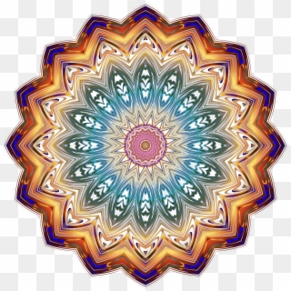 This Free Icons Png Design Of Prismatic Mandala Line Clipart